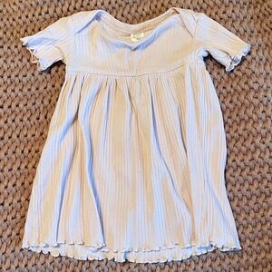 Kids soft pink Short Sleeve Dress